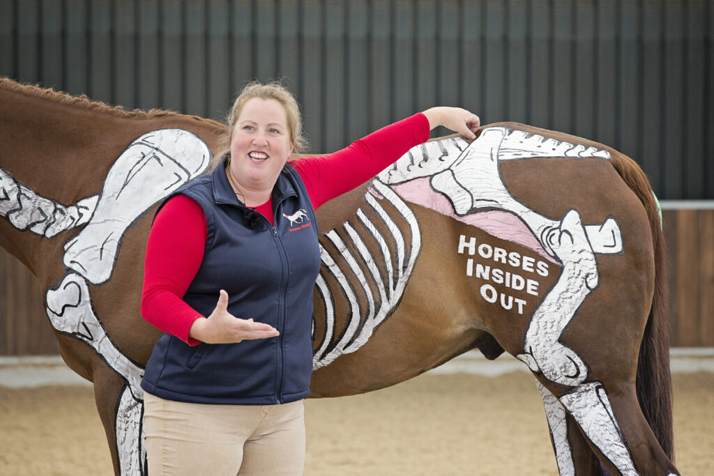 Horses Inside Out & Justine Harrison including food Kelsall Hill